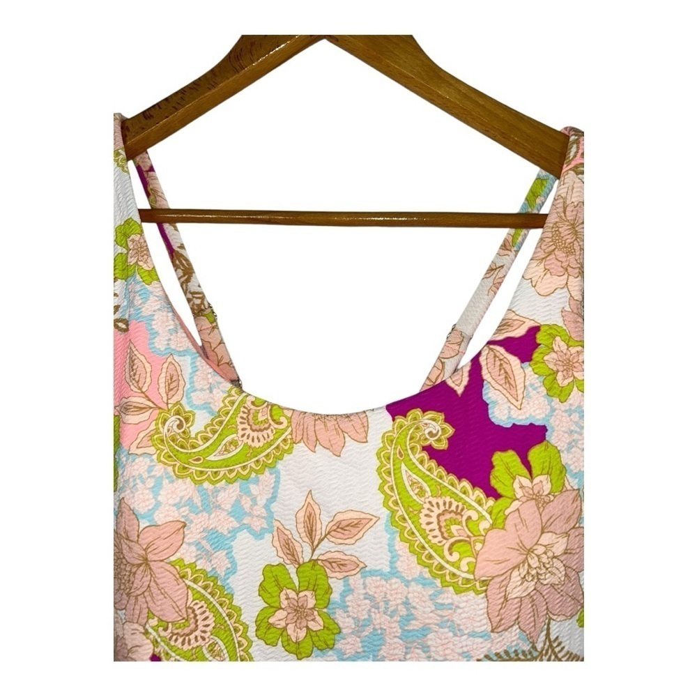 BREAKING WAVES Eco Floral Swimsuit with Vibrant Colors Size 3X NWT - Picture 5 of 12